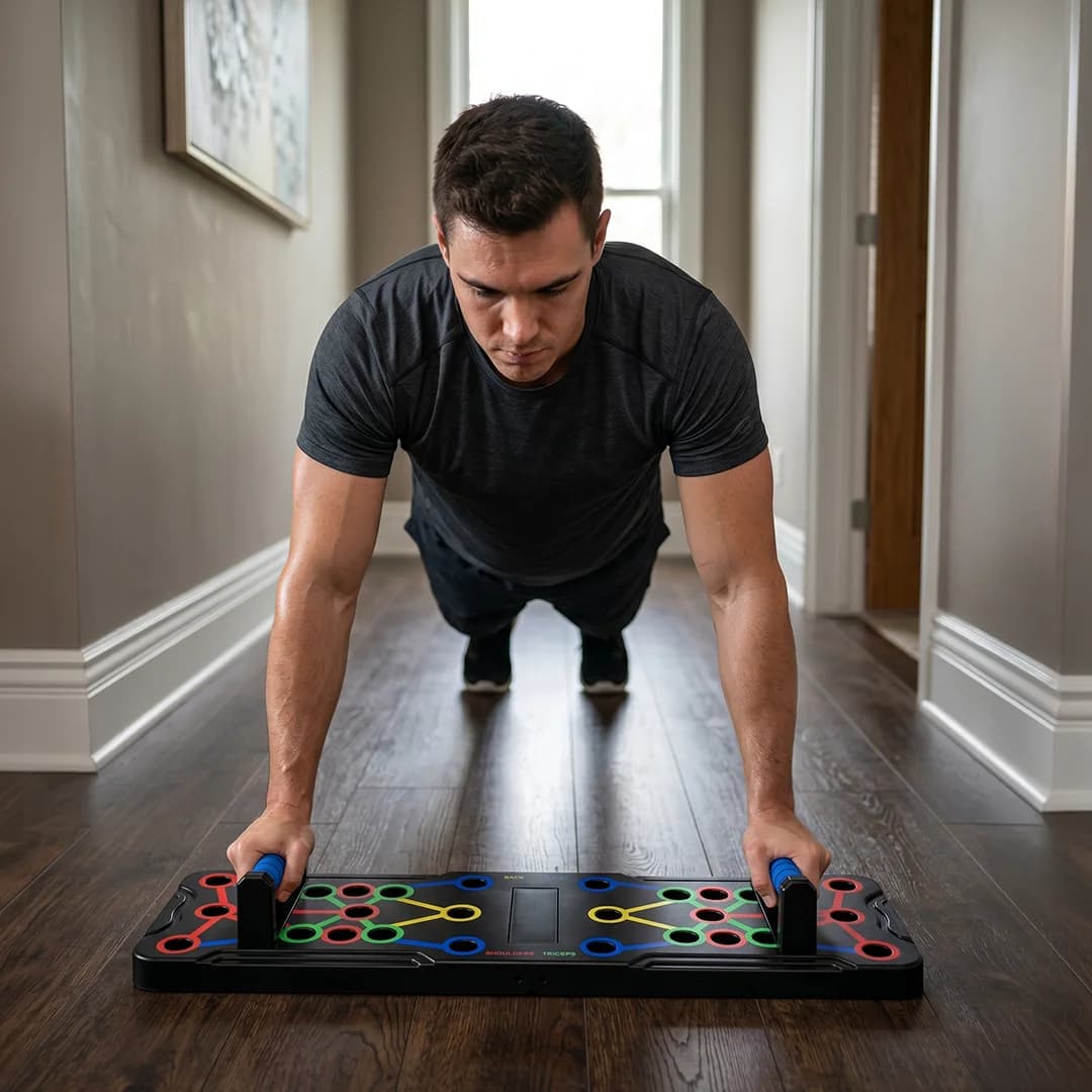 15 in 1 Push Up Board Portable Home Workout Fitness Rack