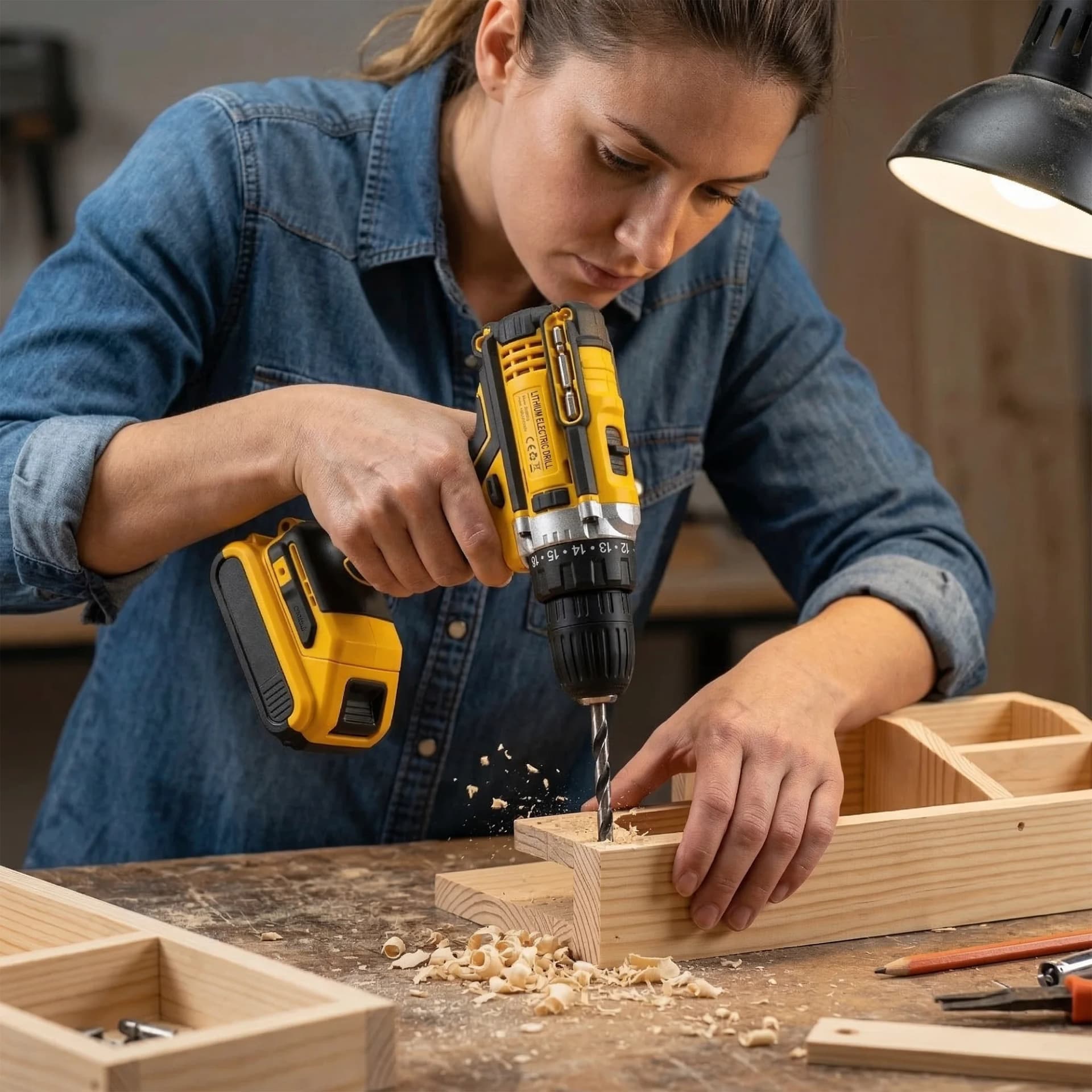 Drill Kit with 2 Battery – Ultimate Cordless Power Tool Set