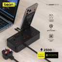 Bson Multi-Power Socket Extension with USB Ports 2