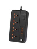 Porodo Blue Power Strip with USB Charging Ports 1