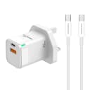 Porodo 20W USB-C Fast Charger with USB-C to USB-C Cable 1