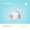 Porodo 20W USB-C Fast Charger with USB-C to USB-C Cable 3