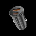 Porodo Blue Dual USB Car Charger 1