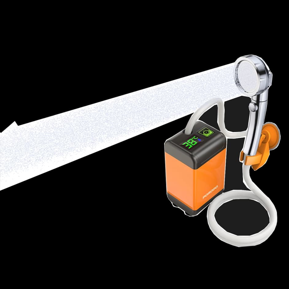 Porodo Lifestyle Portable Electric Shower Pump