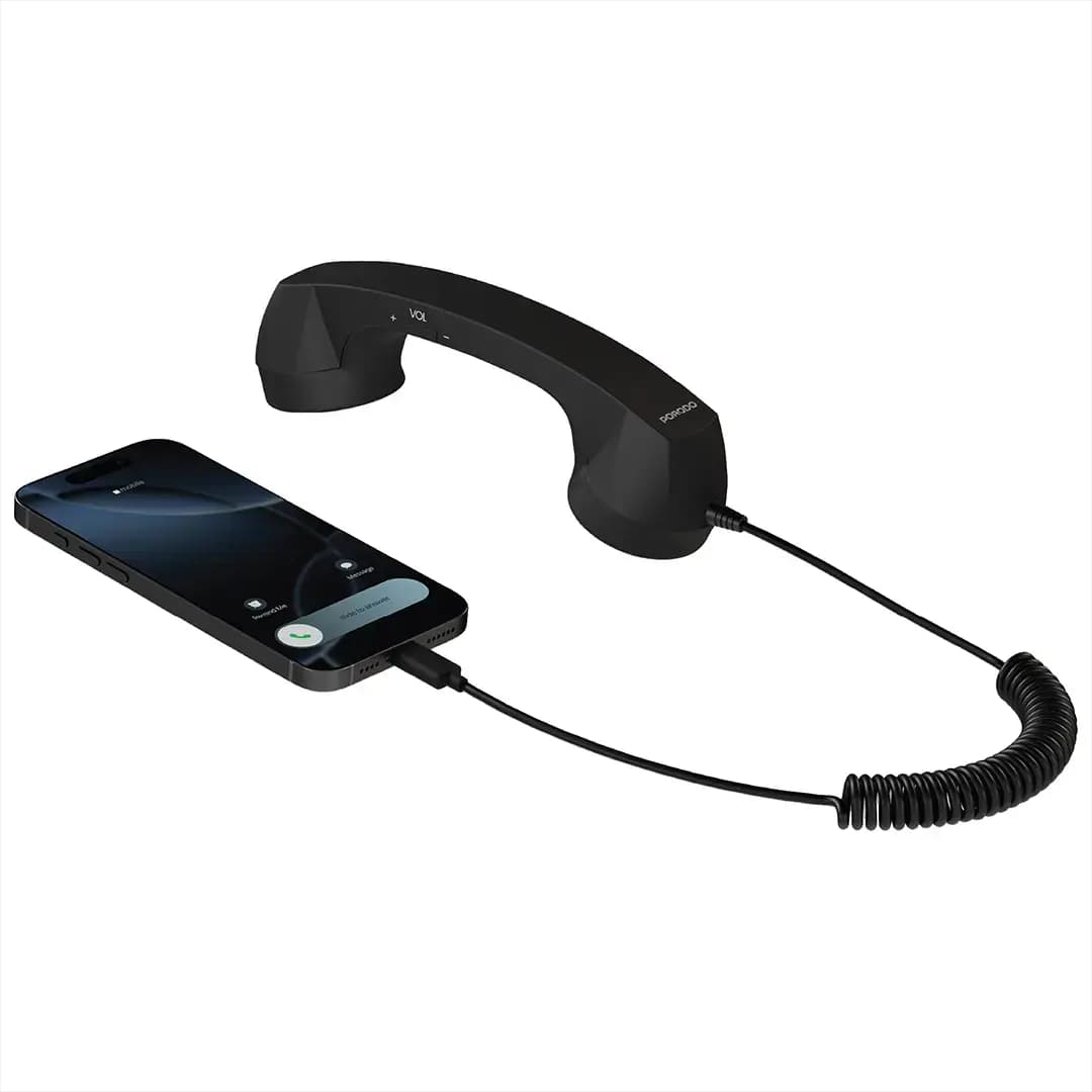 Porodo Classic Retro Phone Handset