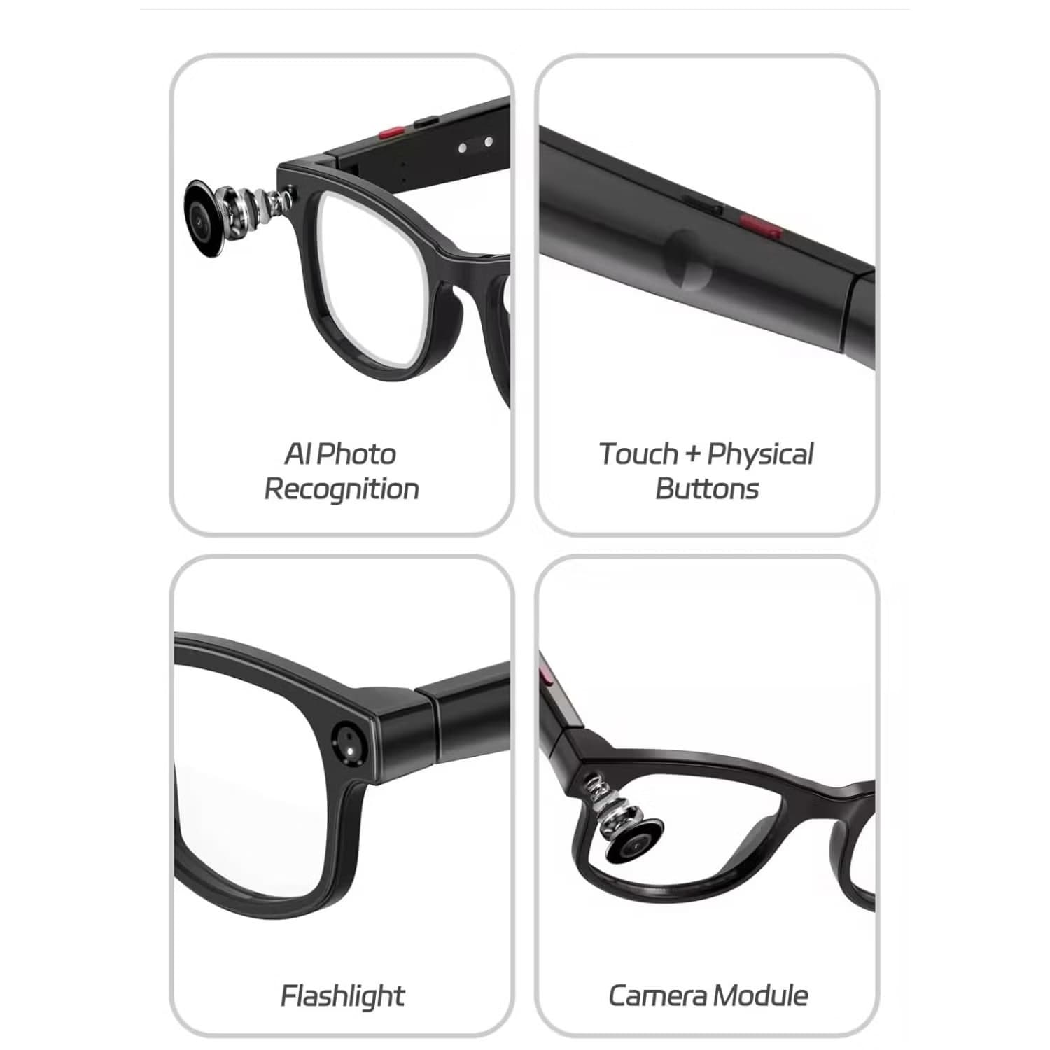 Smart Sunglasses with Built-in Camera