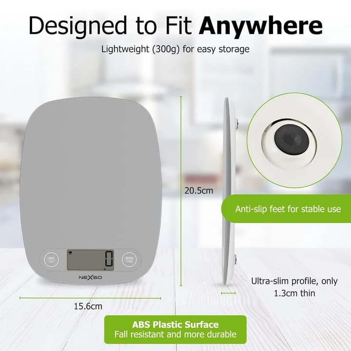 NEXSO Digital Food Scale 5kg
