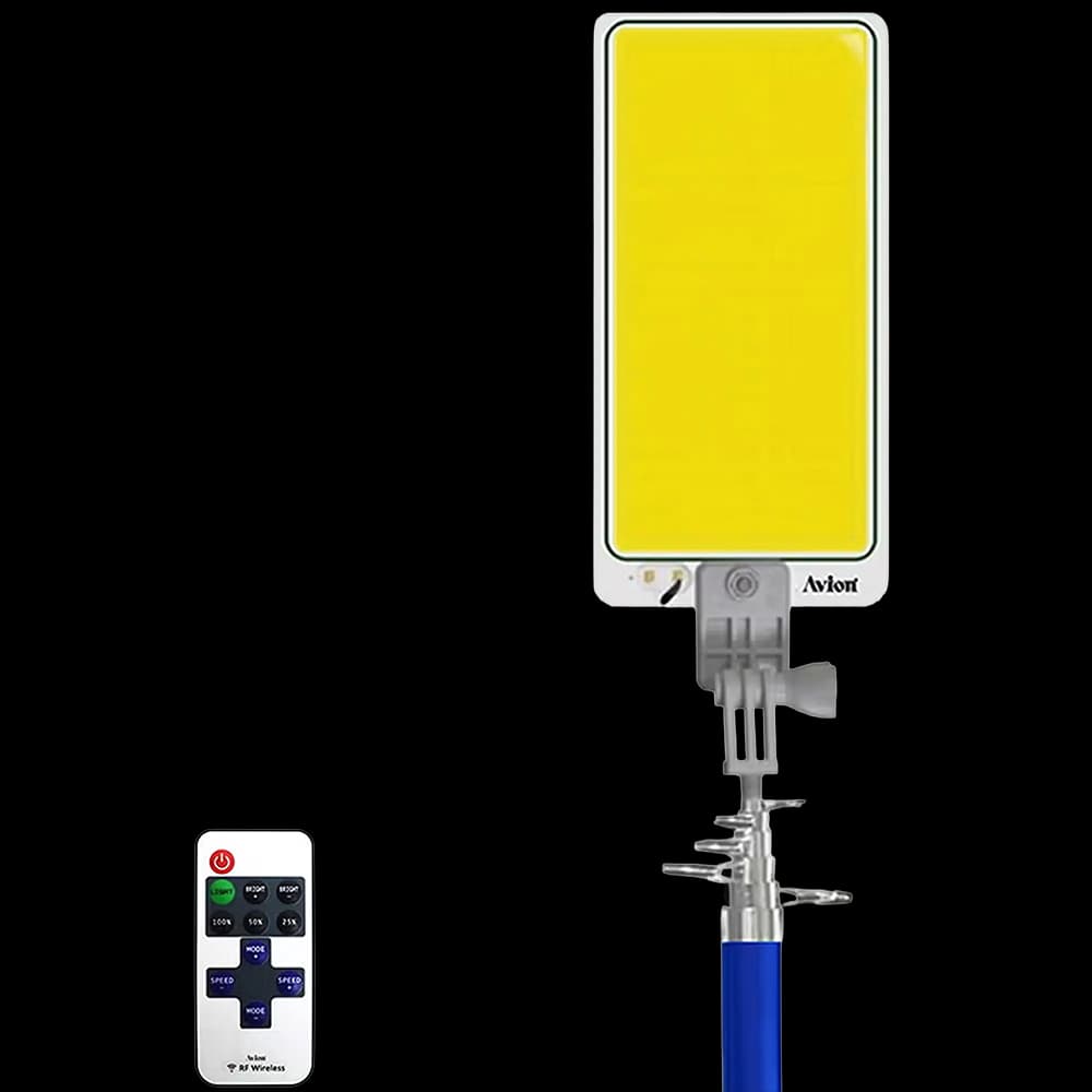 Avion Multifunction Camping Light Set with 4.5M Telescopic Rod & Remote