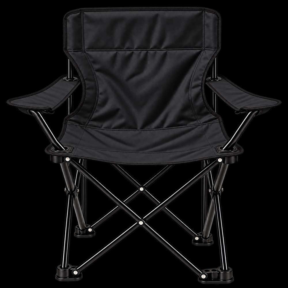 Portable Folding Camping Chair with Cup Holder (48 x 48 x 80 cm)