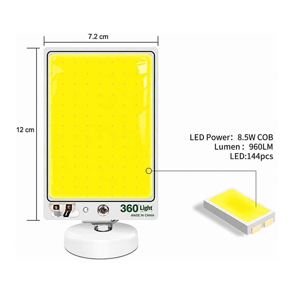 Portable LED Outdoor Camping Light Panel Kit
