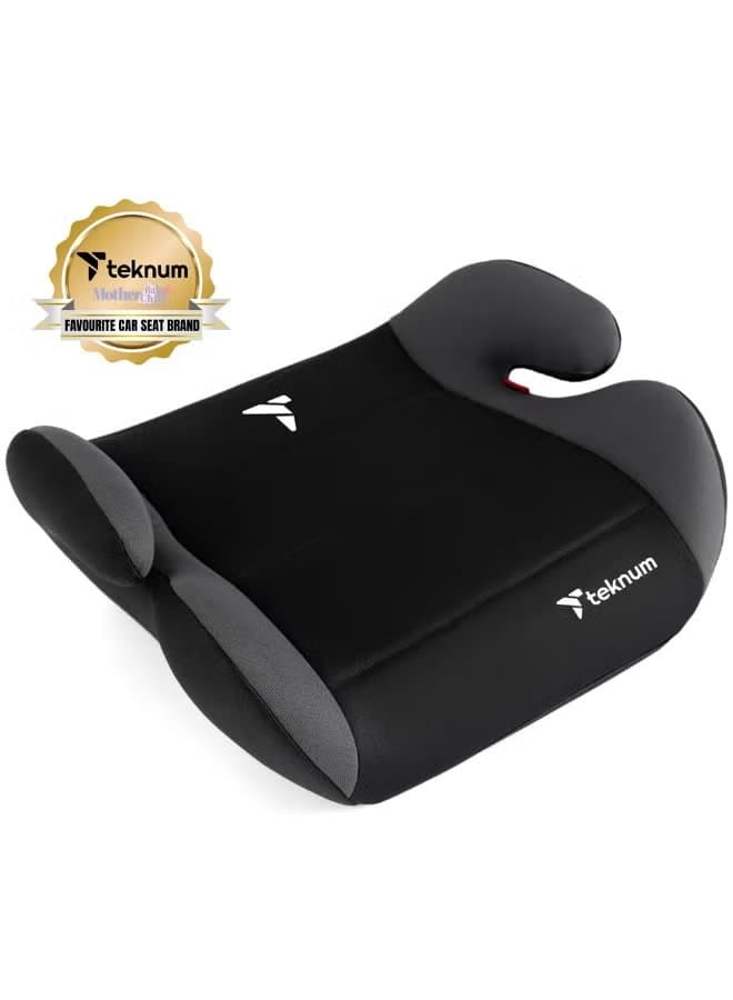 Teknum Car Seat Booster Pluto 4-12yrs Black