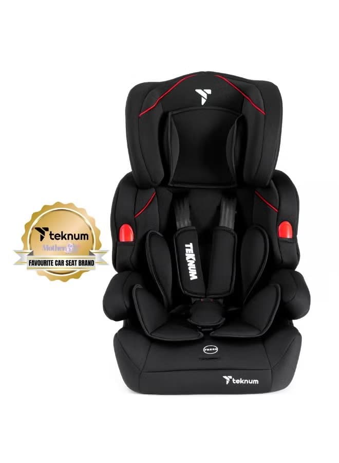 Teknum Nova Car Seat 9mnth-12yrs Black