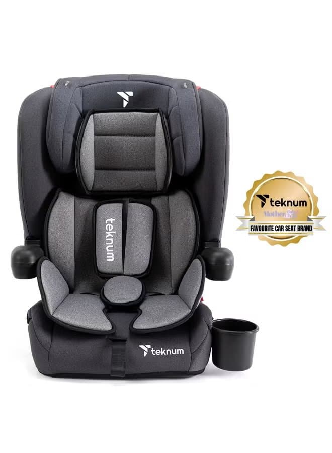 Teknum Pack and Go Foldable Car Seat Grey