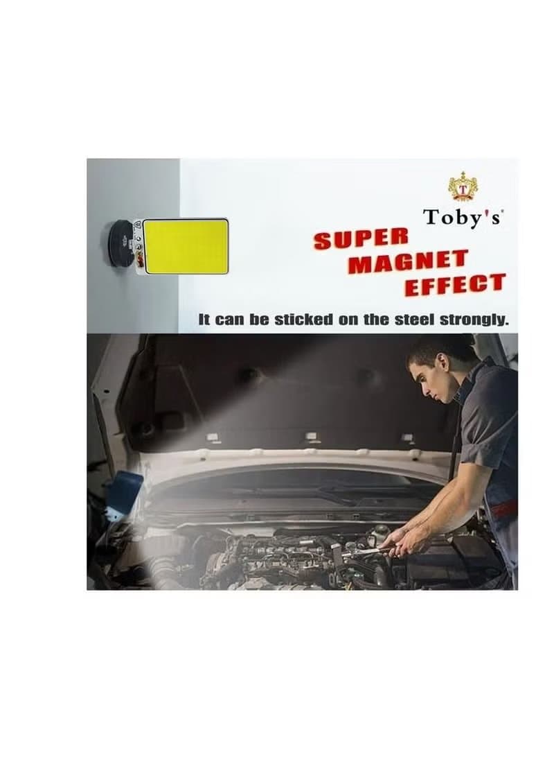 TBS DESIGN CRL-B02 Portable COB LED Work Light with Magnetic Base