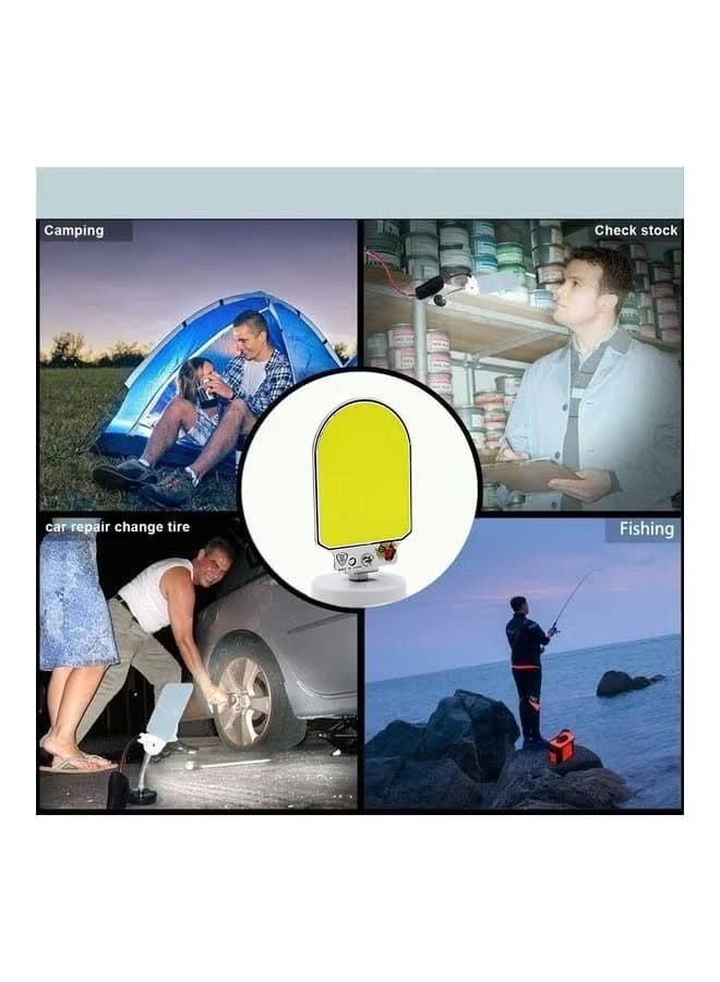 TBS CRL-B04 360° Portable LED Work Light & Camping Lantern with Magnetic Base