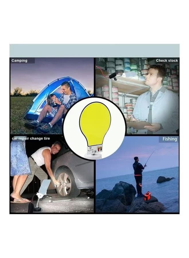 TBS CRL-B15 Portable 360° LED Work Light & Camping Lantern with Magnetic Base