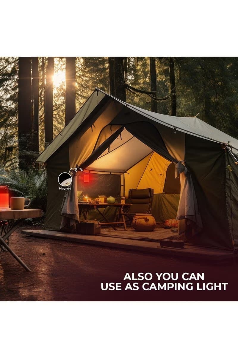 Toby's CRL-N15-WY RED 27W Portable 152-LED Work Light