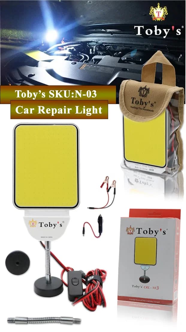 Toby's CRL-N3 Multi-Functional Car Repair & Camping LED Light 680W