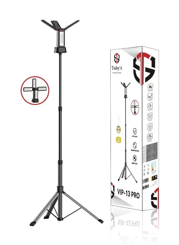 Toby's VIP 13 Pro Rechargeable Outdoor Camping Light with Tripod Stand
