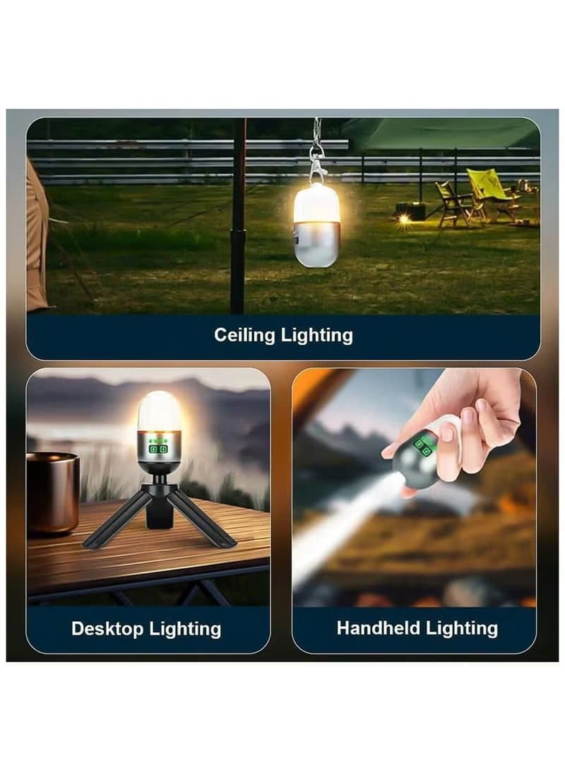 Toby's BV-17 Portable Camping Tent Lamp Flashlight - 400mAh