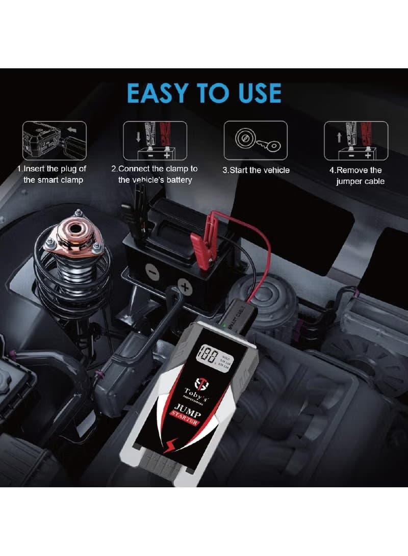 Toby's X6 Portable Car Jump Starter & 6000mAh Power Bank