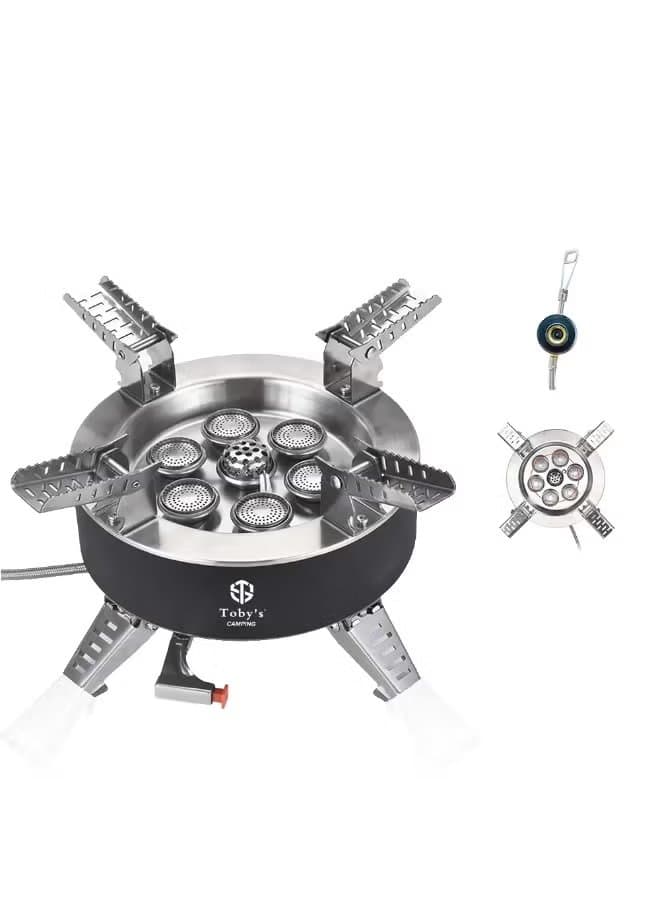 Toby's 18000W 7-Burner Portable Camping Gas Stove 02