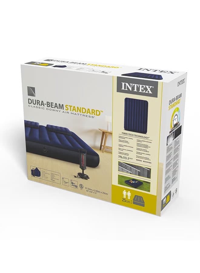 Intex Dura-Beam Standard Prestige Downy Queen Inflatable Airbed (203 x 152 x 25 cm)