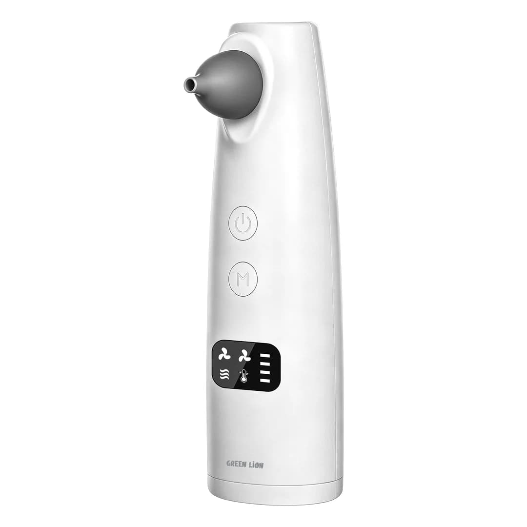 Green Lion Ear Dryer with Intelligent Warm-Air Technology - White