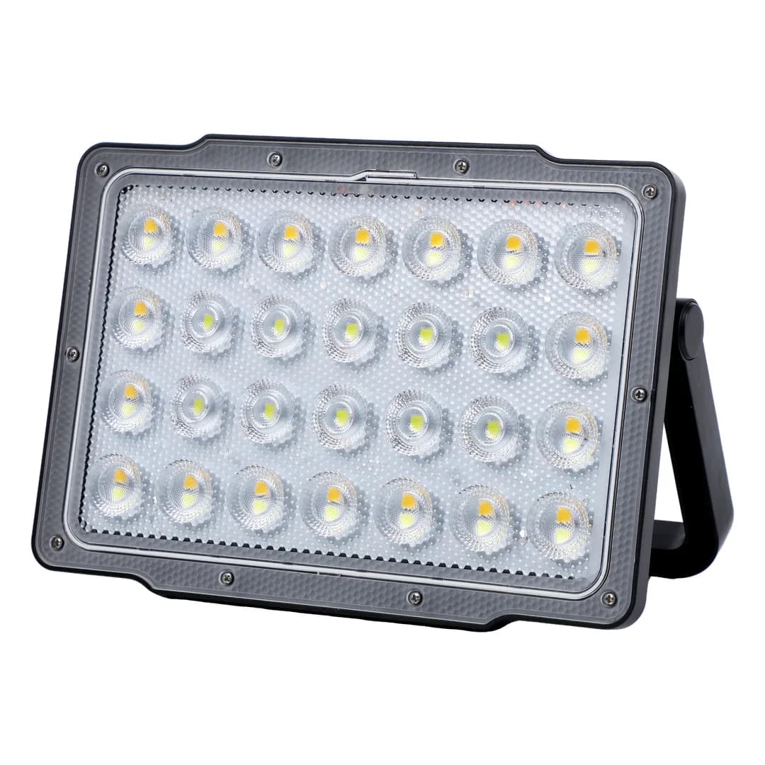 Green Lion Solar Flood Light 7200mAh - Black