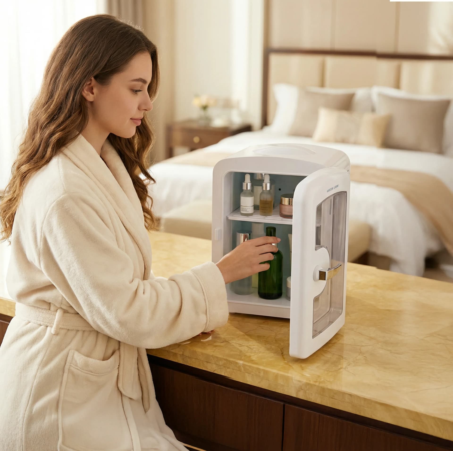 Green Lion GMF-65 Mini Fridge 4L - White