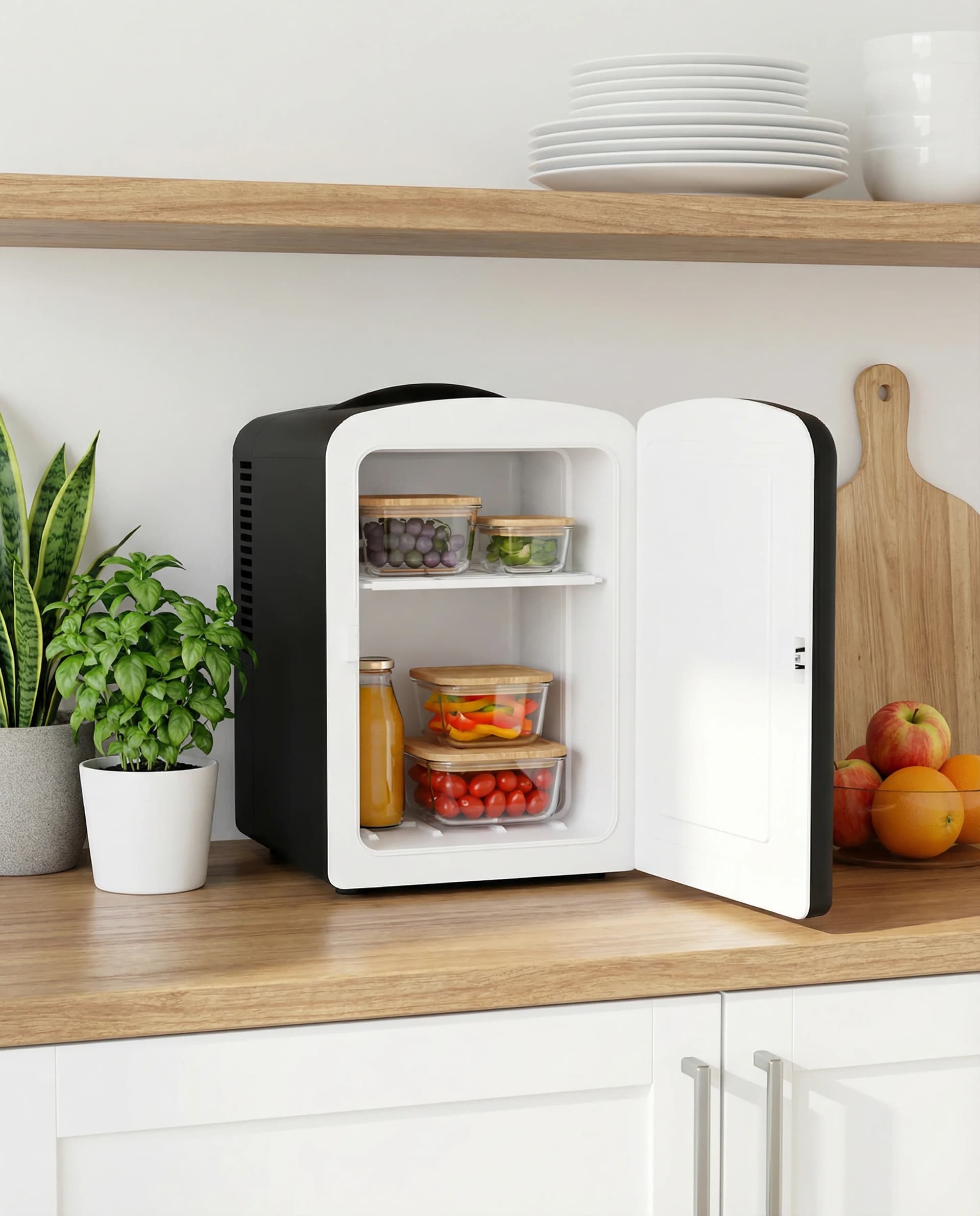 Green Lion GMF-75 Mini Fridge 4L - Black