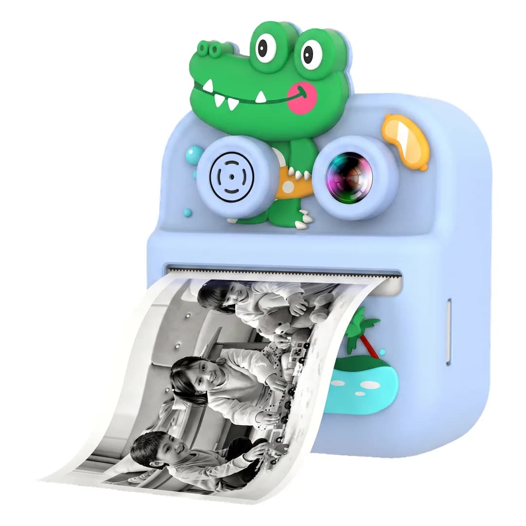 Green Lion Little Click Instant Print Camera for Kids