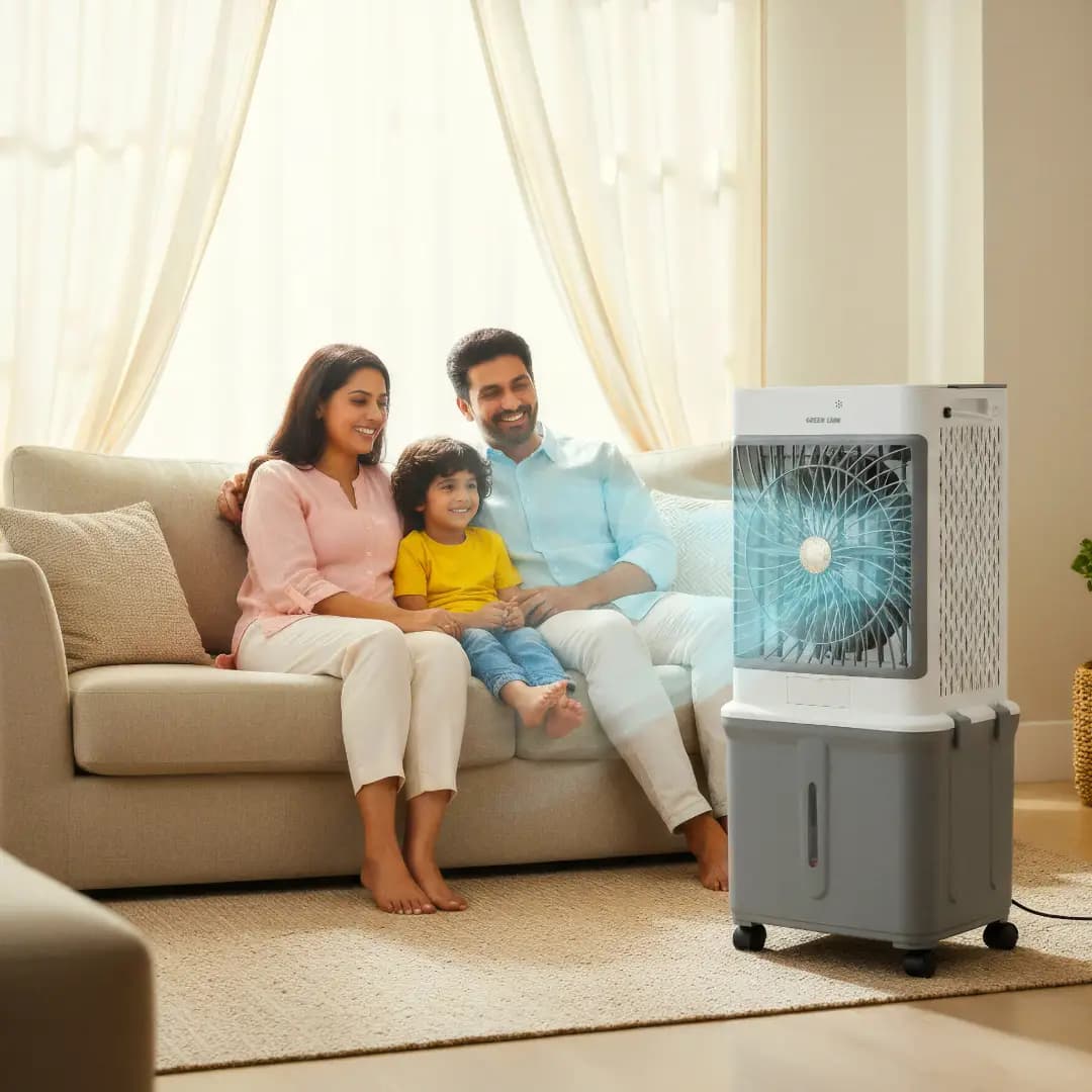 Green Lion GA30 Air Cooler with 30L Water Tank - Grey
