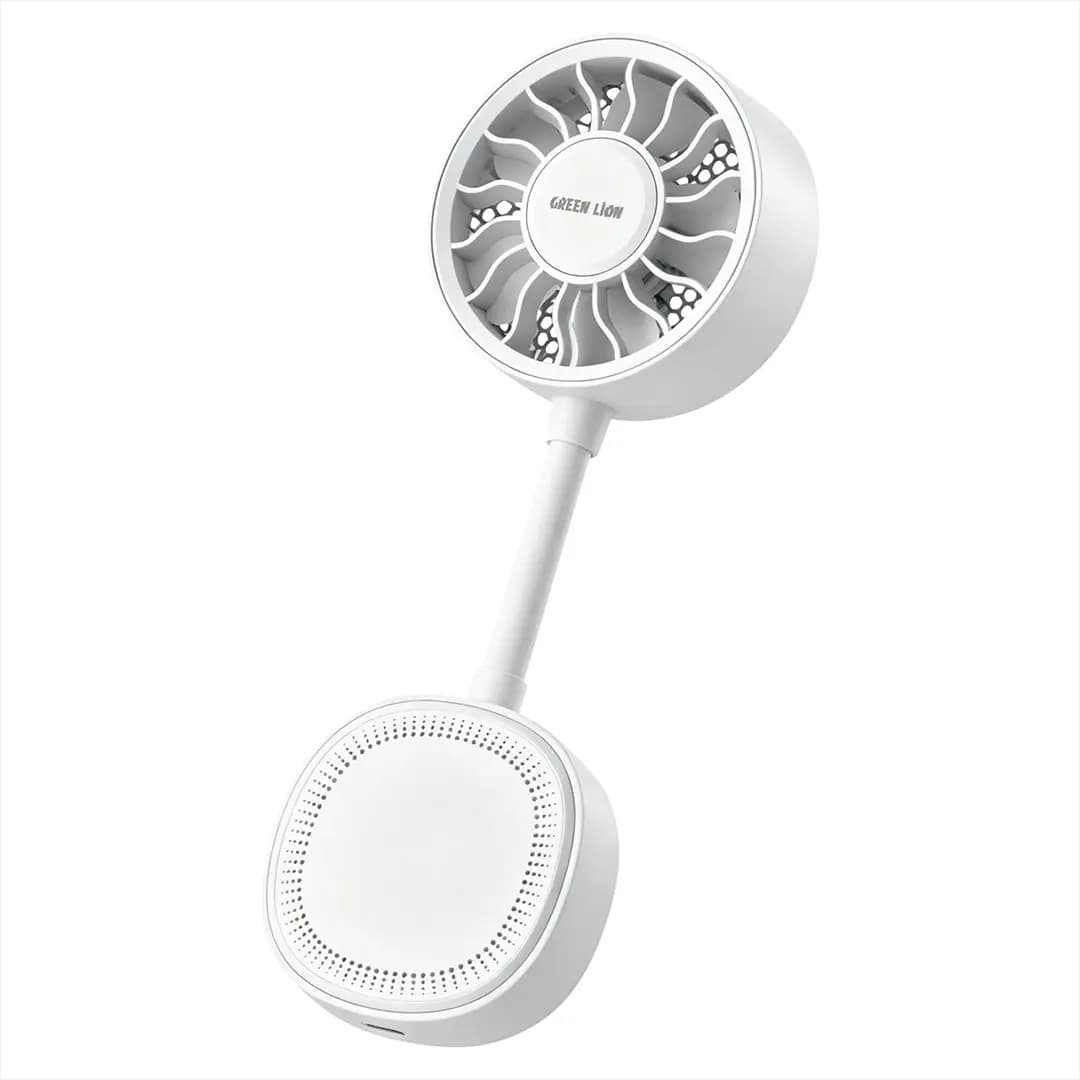 Green Lion Mag Breeze Portable Fan - White