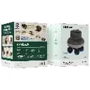 Green Lion Quad Force Body Massager - Black