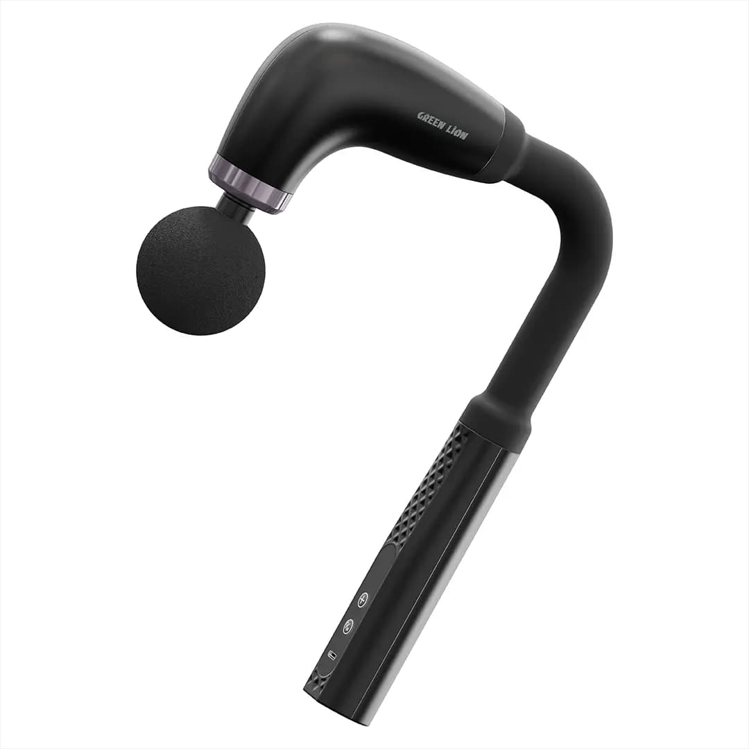 Green Lion ARC Relief Long Handle Massage Gun - Black