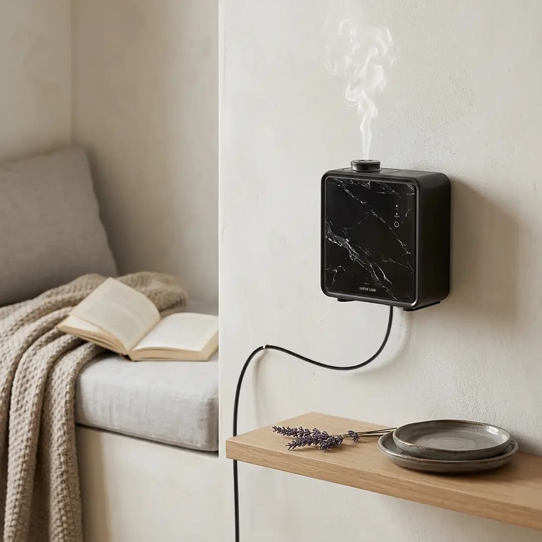 Green Lion Smart Aroma Pro Wall Mounted Scent Diffuser - Black