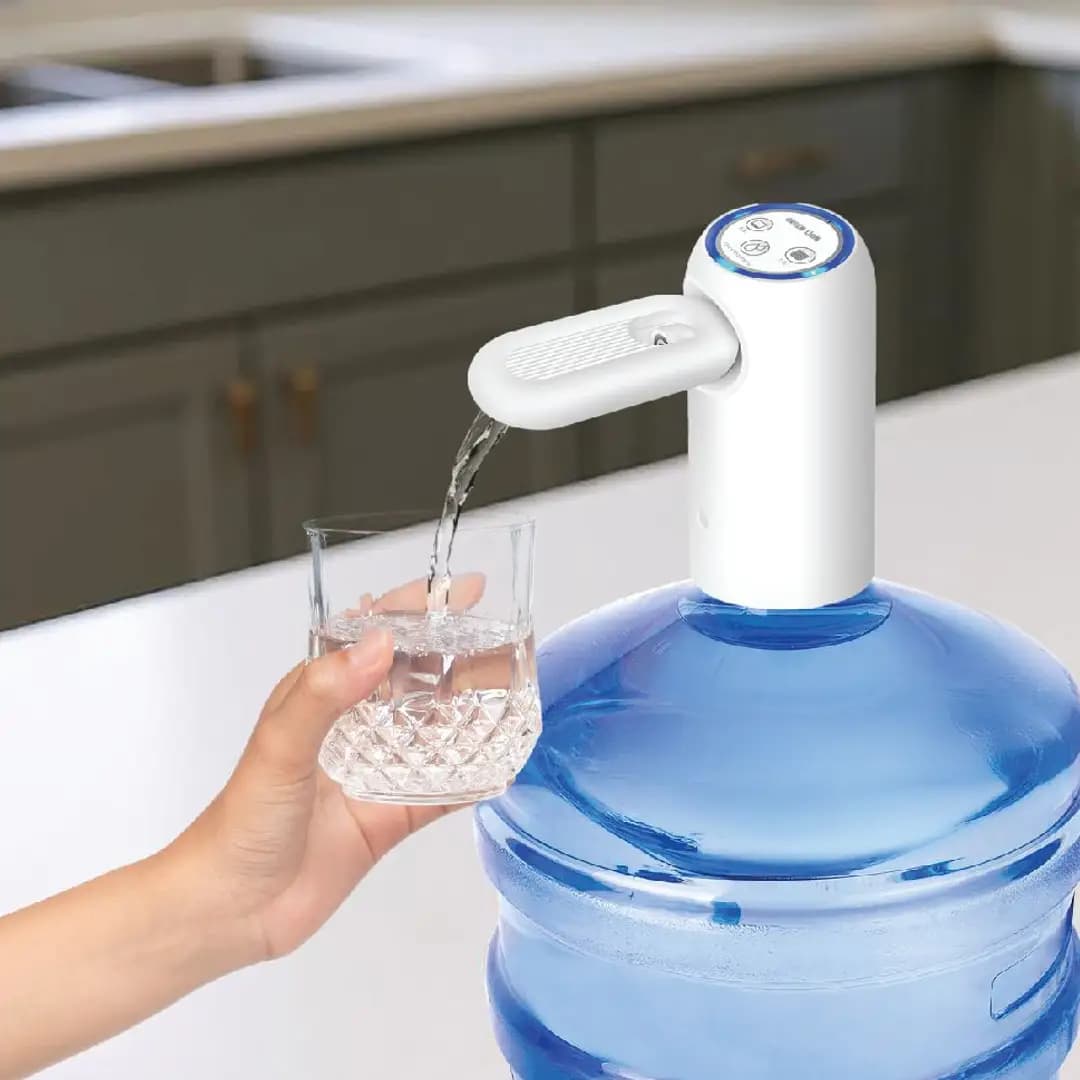 Green Lion Auto Water Pump Foldable Water Dispenser - White