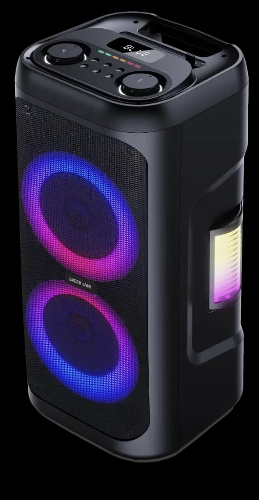Green Lion Party Life 700 Portable Bluetooth Speaker - Black