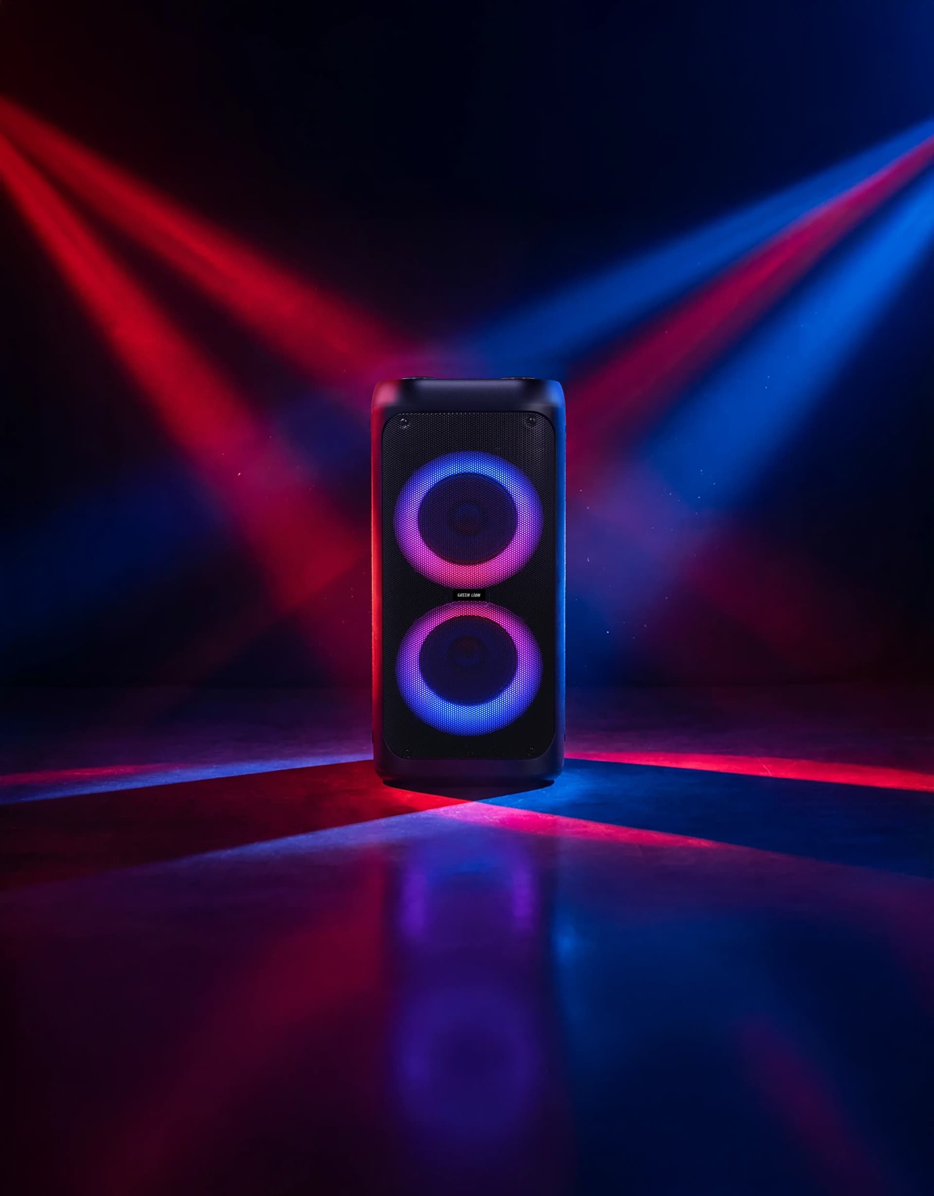 Green Lion Party Life 700 Portable Bluetooth Speaker - Black