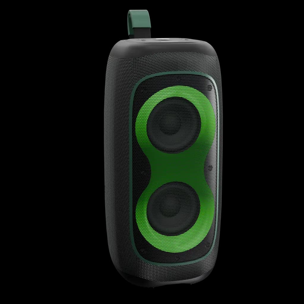 Green Lion Thunder 30 Portable Bluetooth Speaker - Black