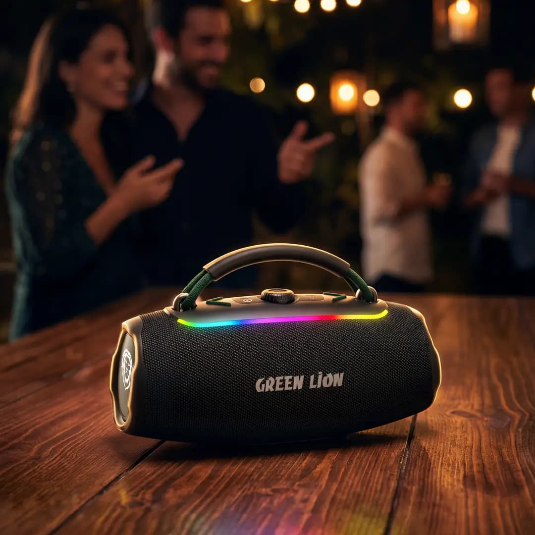 Green Lion Wave 30 Portable Speaker - Black