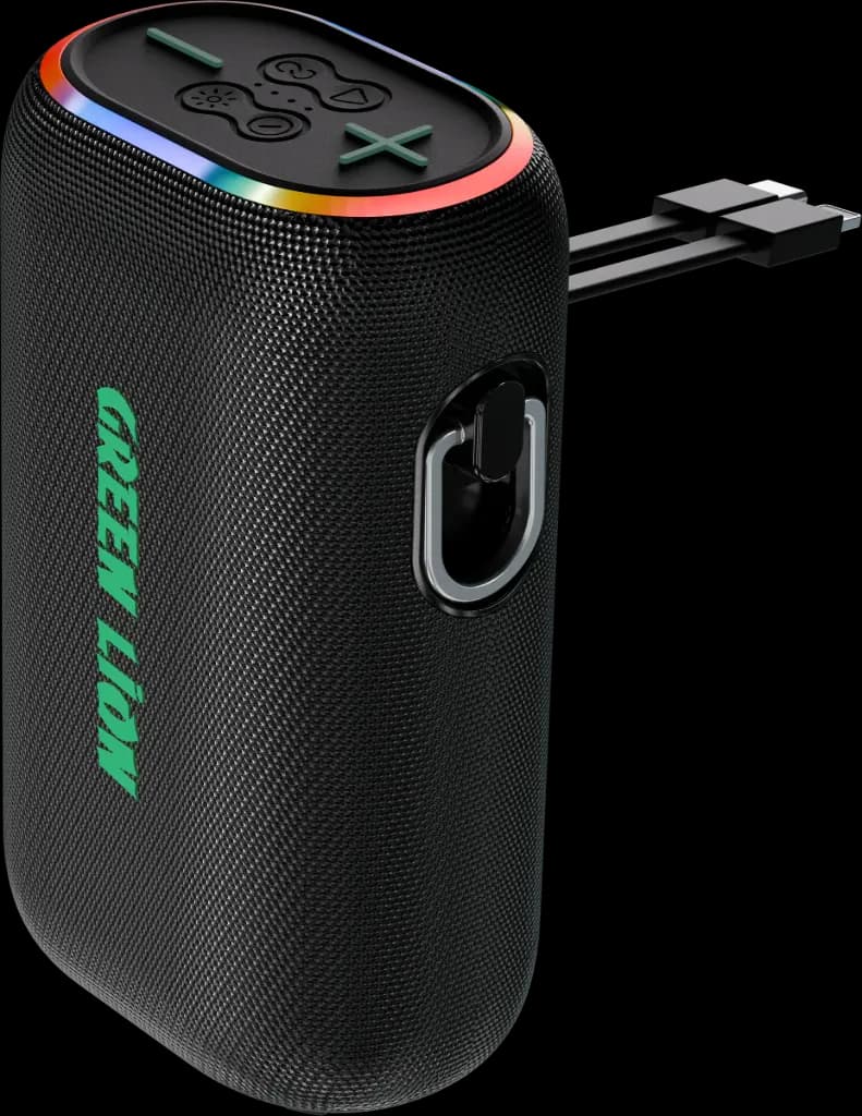 Green Lion WAVE 20 Portable Speaker with 10000mAh Power Bank