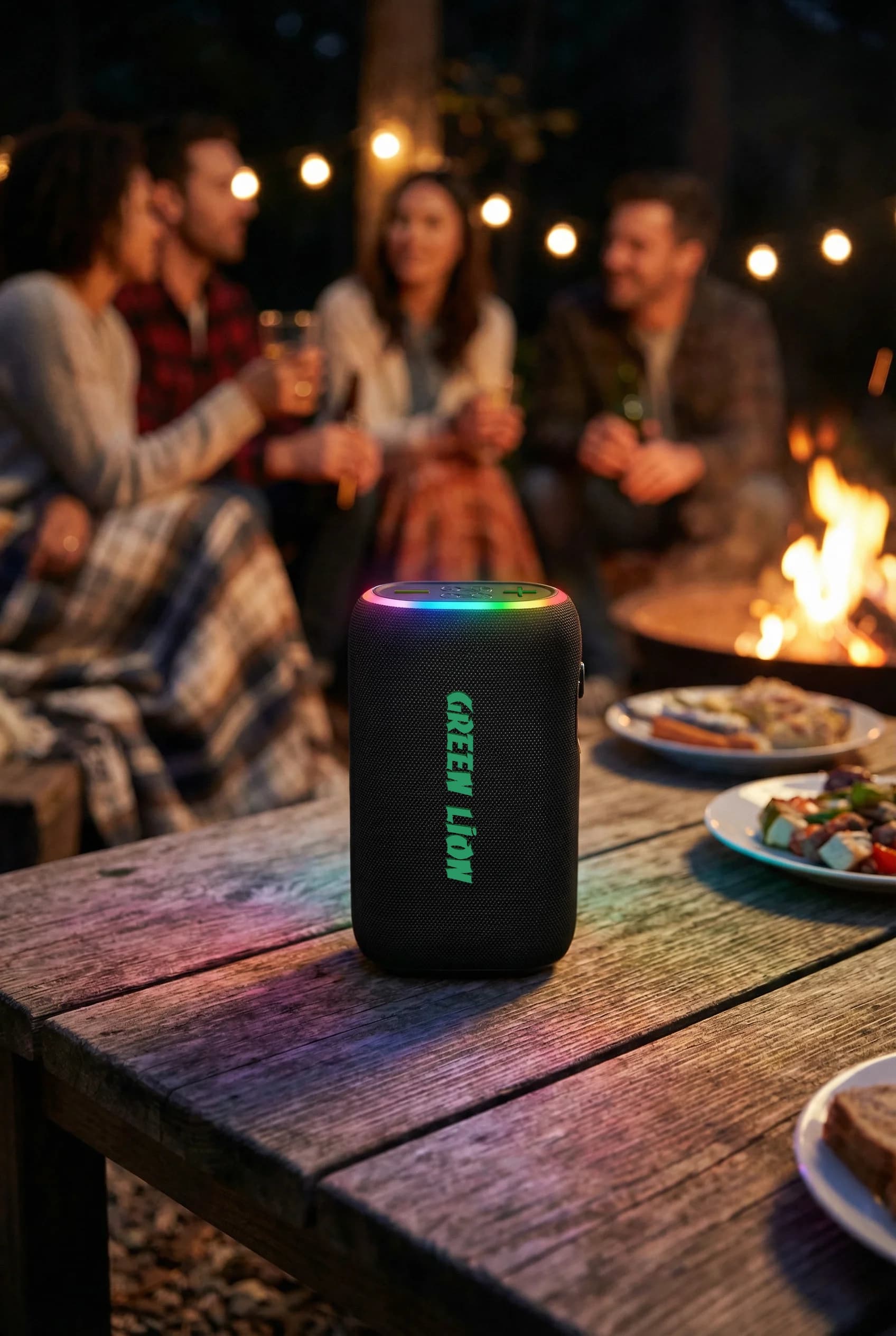 Green Lion WAVE 20 Portable Speaker with 10000mAh Power Bank