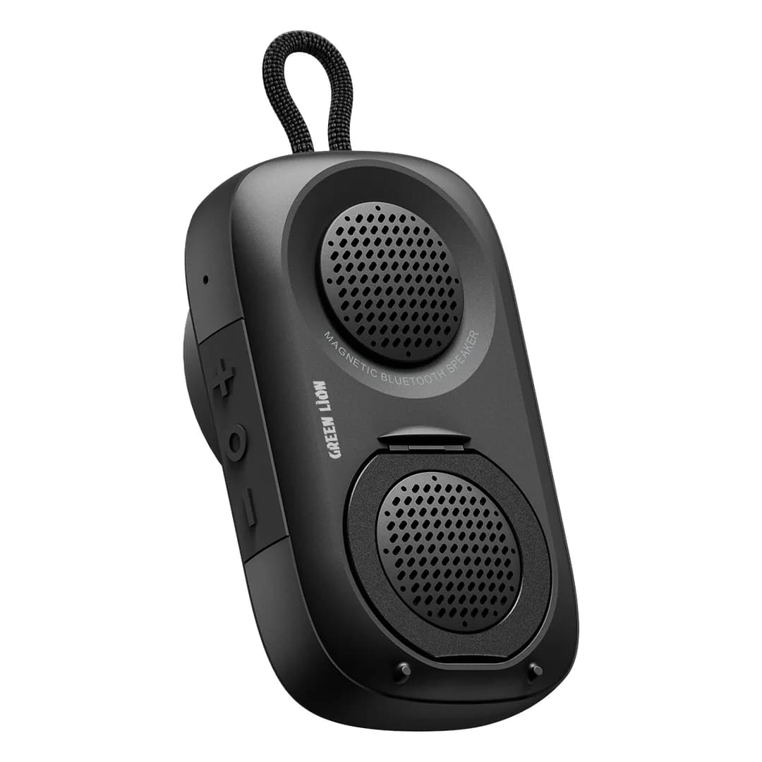 Green Lion Mag Bluetooth Speaker V6.0 with TWS - Black