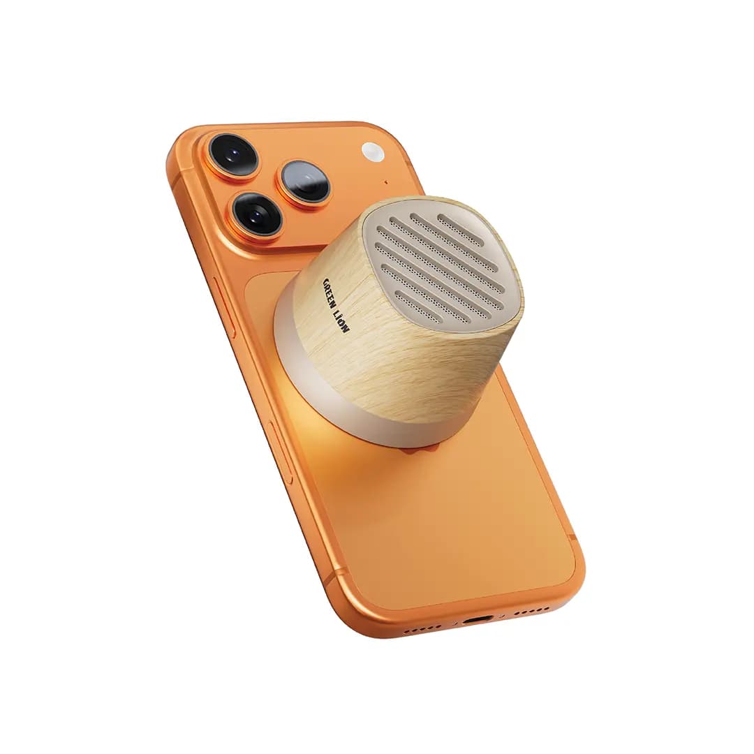 Green Lion Mag Tune Mini Speaker & MagSafe Wireless Charger