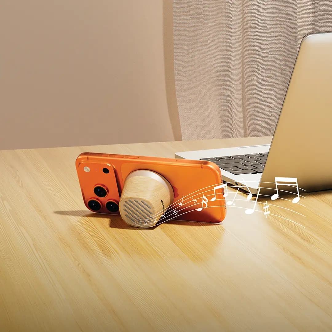Green Lion Mag Tune Mini Speaker & MagSafe Wireless Charger