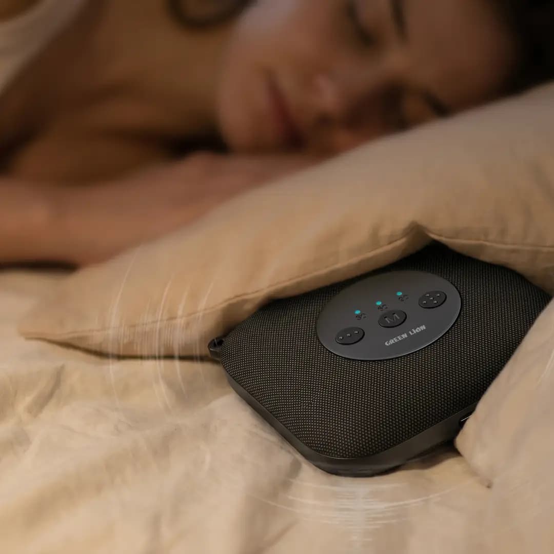 Green Lion Sleep Pod Bone Conduction Speaker - Black