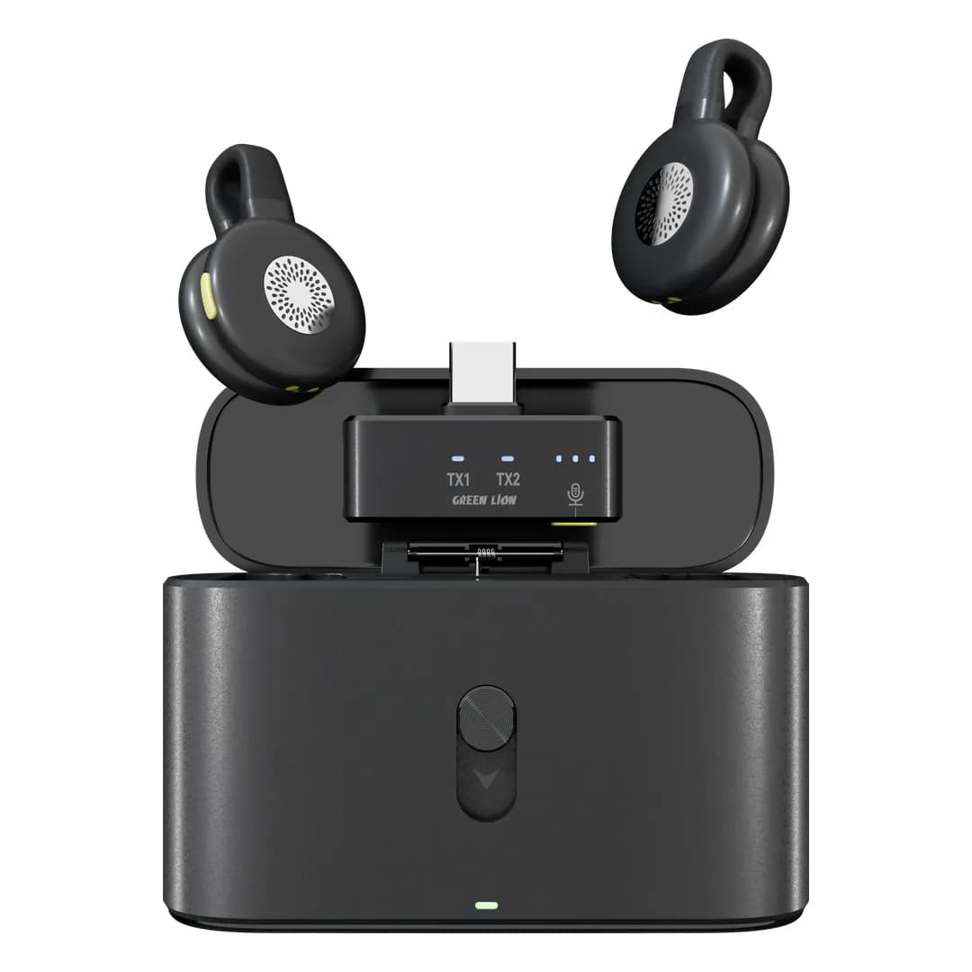 Green Lion GM-95X Wireless Microphone - Black