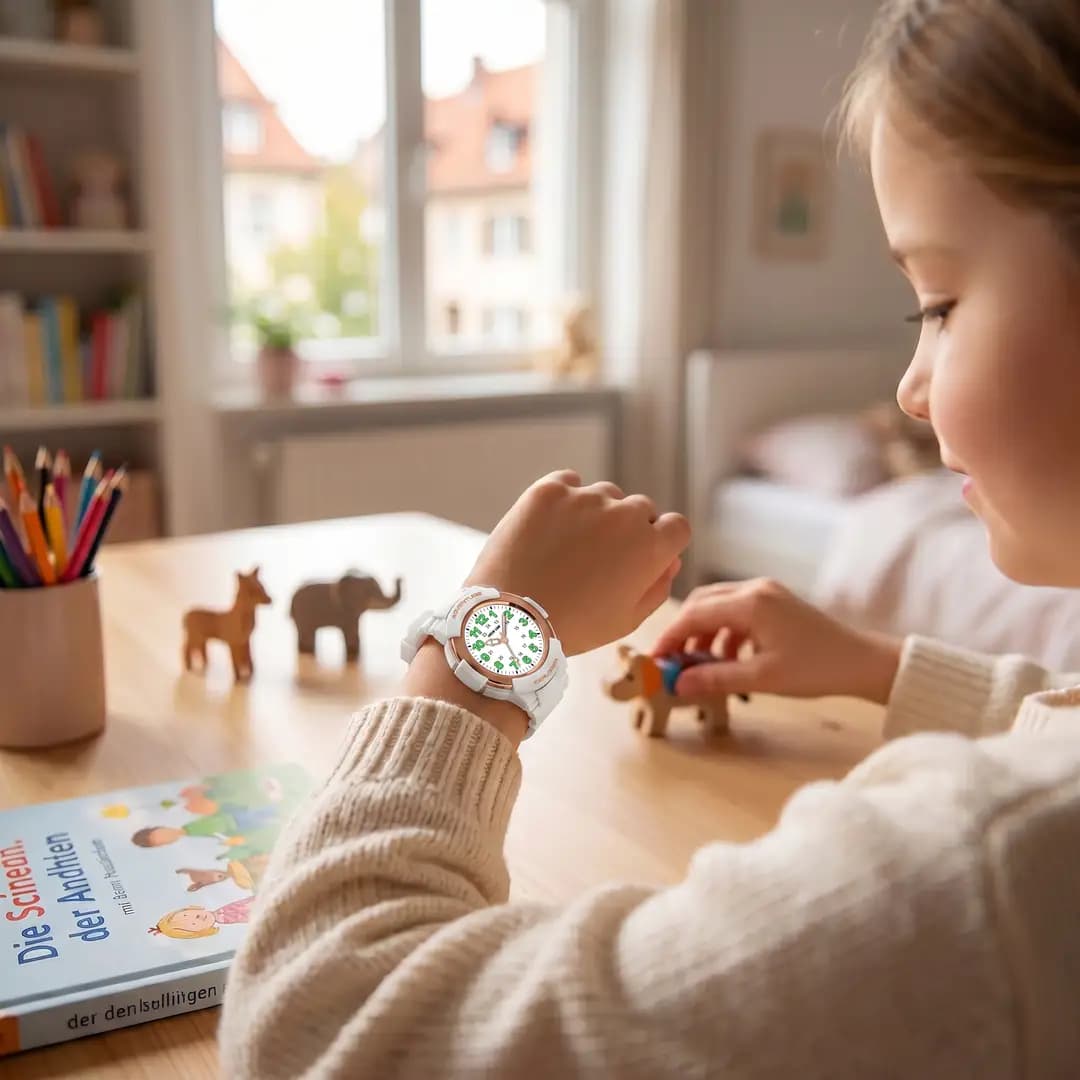 Green Lion Explorer Kids Analog Watch